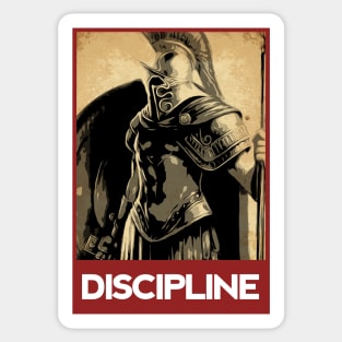 Warriors: Discipline Sticker